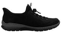 Black Toggle Lace Up