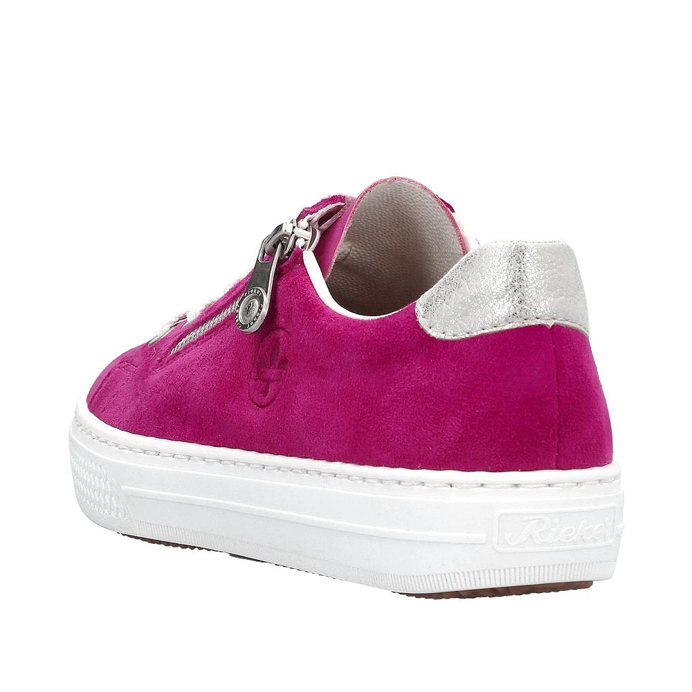 Fuchsia Lace Up