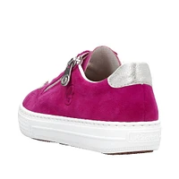 Fuchsia Lace Up