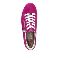 Fuchsia Lace Up