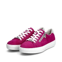 Fuchsia Lace Up