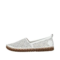 White Slip On