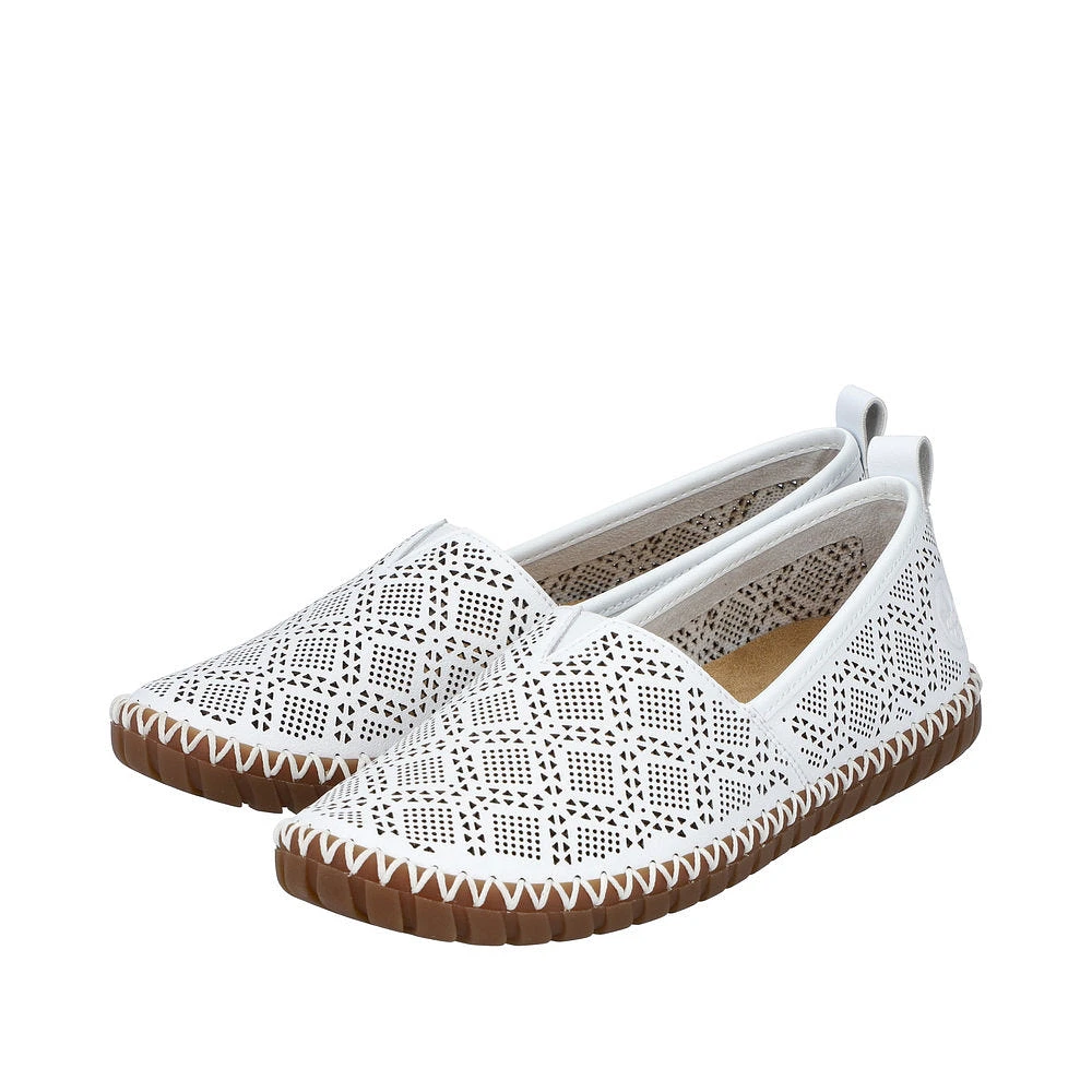 White Slip On