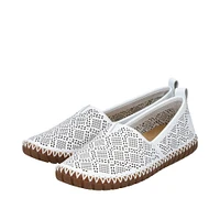 White Slip On