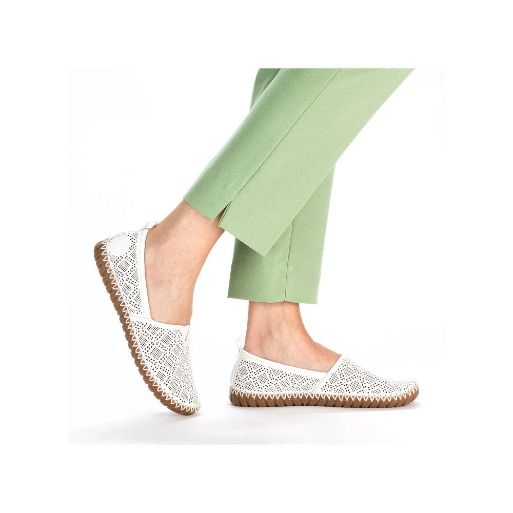 White Slip On