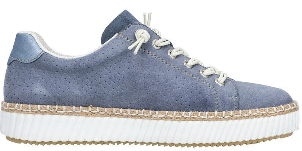 LT Blue Lace Up