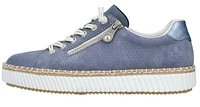 LT Blue Lace Up