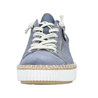 LT Blue Lace Up