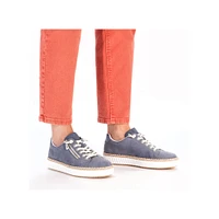 LT Blue Lace Up