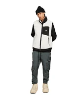 Saglek Vest Ivory Black
