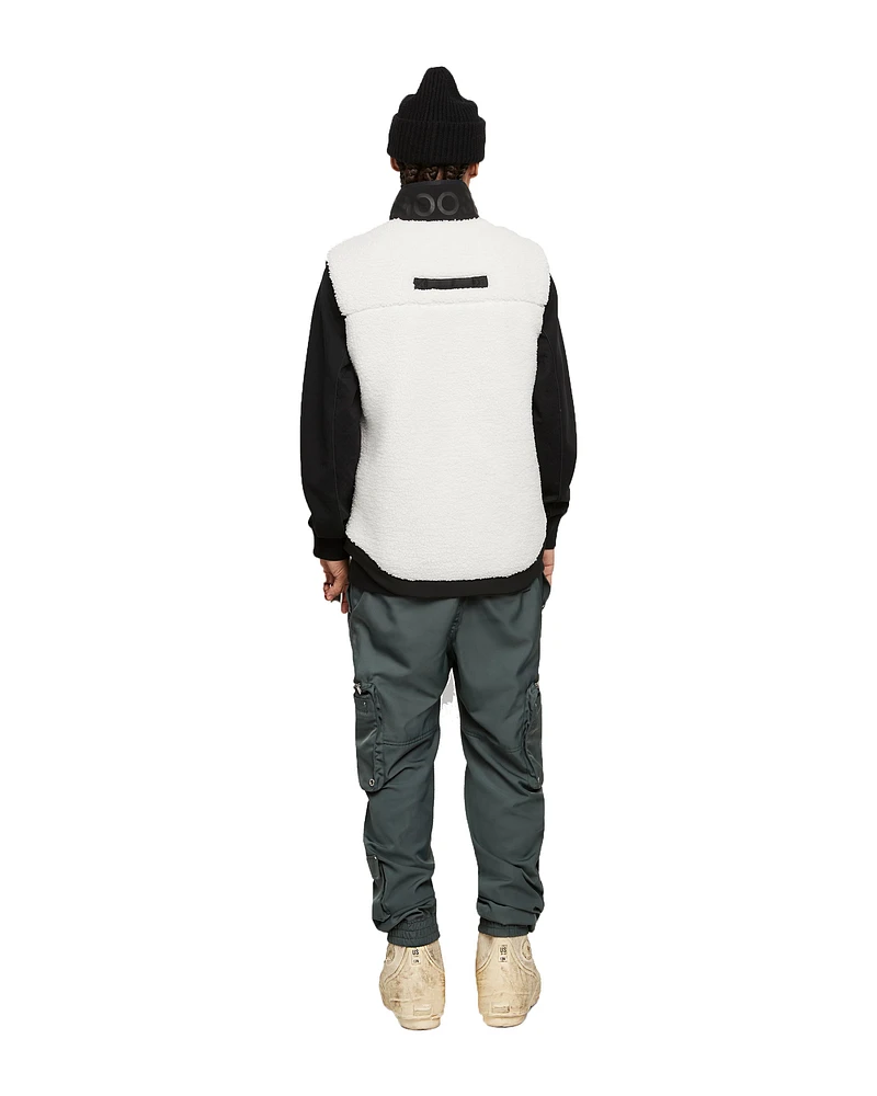 Saglek Vest Ivory Black