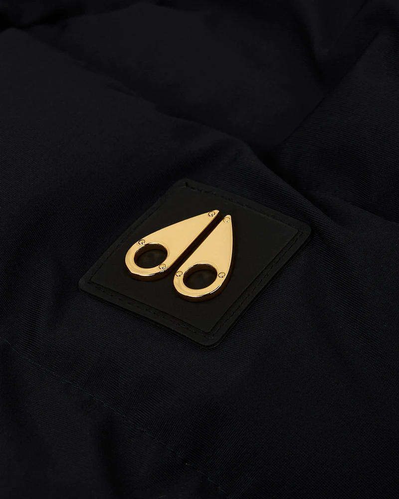 Betta Jacket Shearling Gold Black With