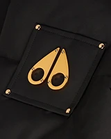 Cloud Bomber Shearling Gold Black With