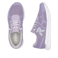 Mauve Lace Up