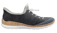 LT Blue Toggle Lace Up