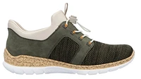 Moss Toggle Lace Up