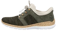 Moss Toggle Lace Up