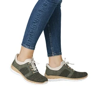Moss Toggle Lace Up