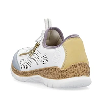 Elastic Lace Slip On