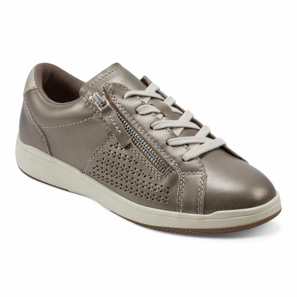 Netta-platinum-antique Gold-pearlized Nappa Sport- Gold Wide