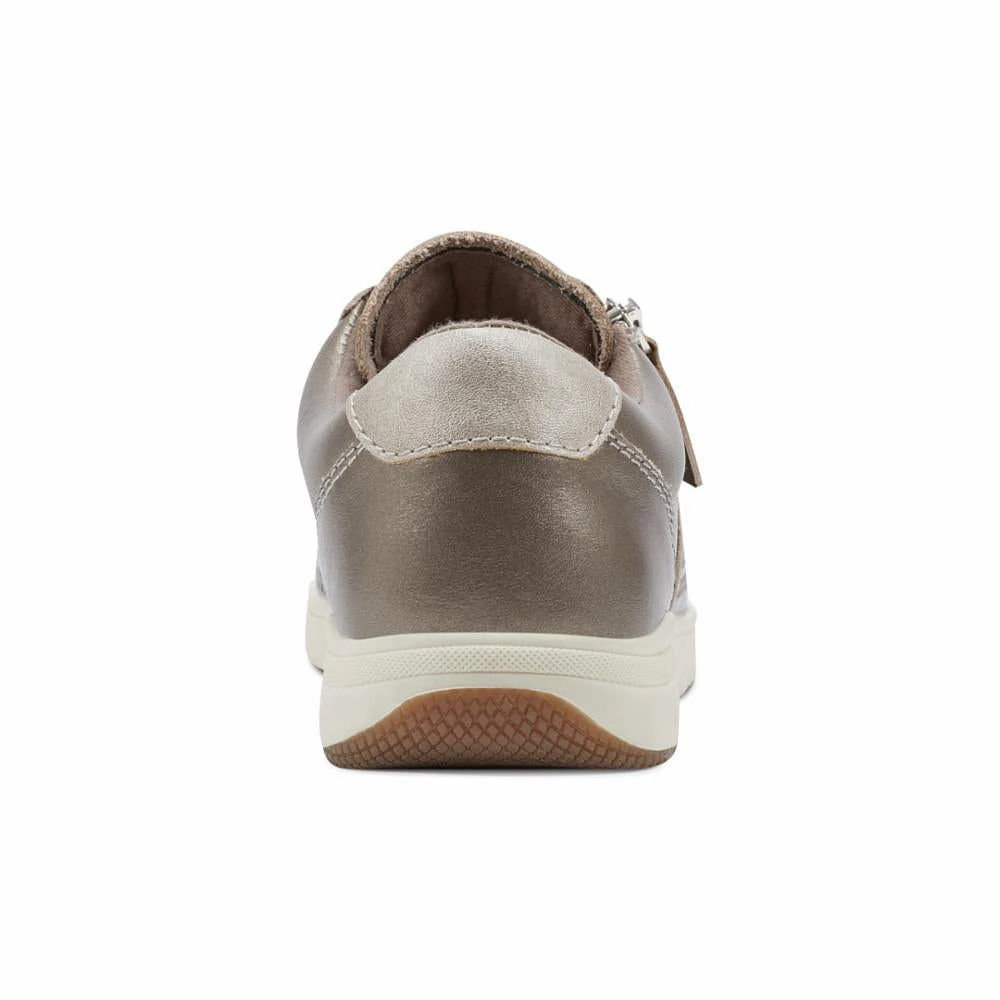 Netta-platinum-antique Gold-pearlized Nappa Sport- Gold Wide