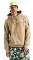 Men's Box Nse Pullover Hoodie Khaki Stone