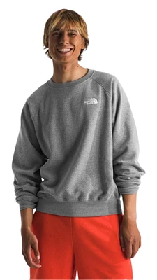 Men's Evolution Crew TNF Medium Grey Heather/Tnf White