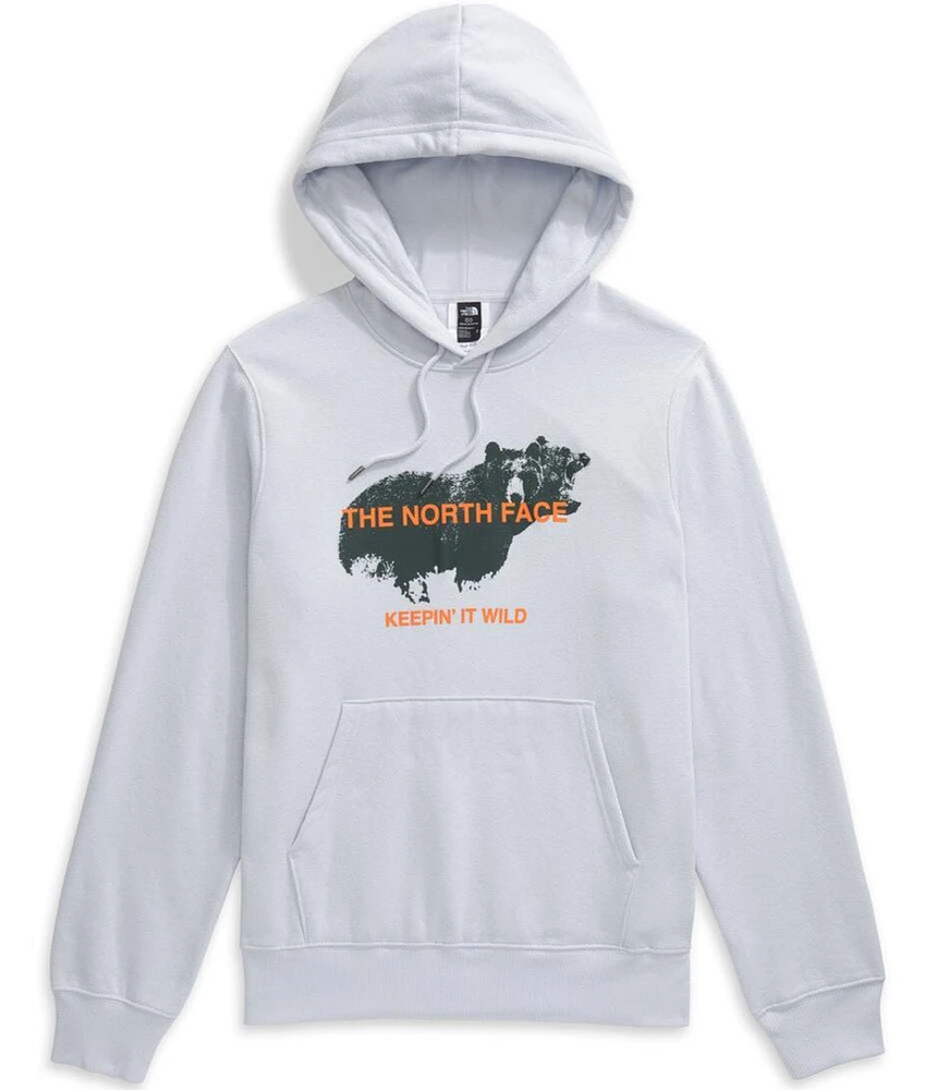 Men's Animals We Love Bear Hoodie Graphic Mystic Haze