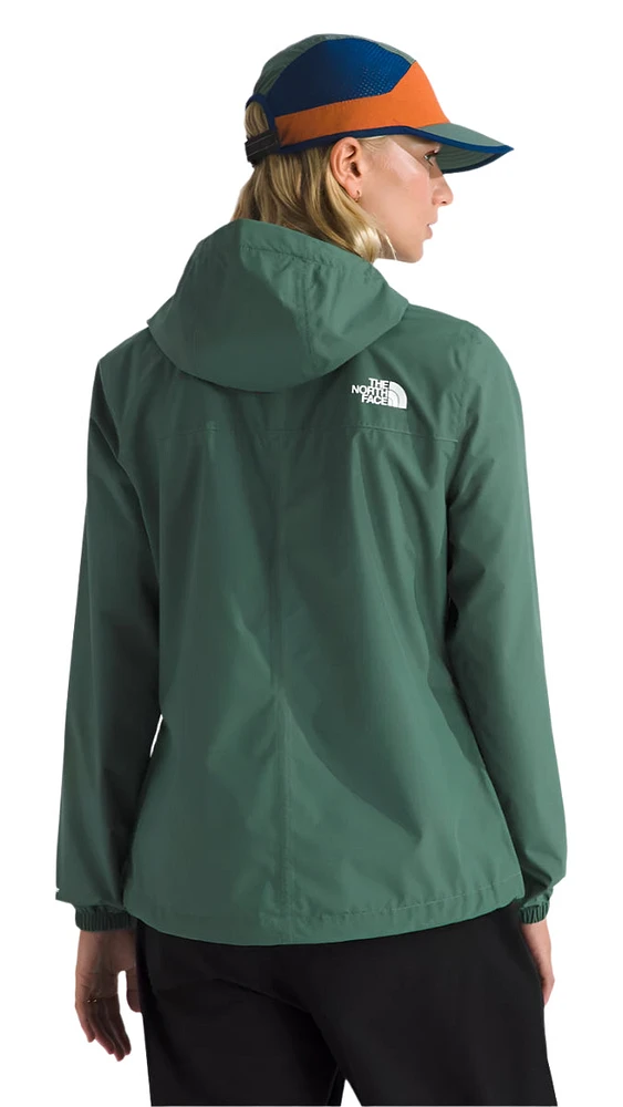 Women's Antora Rain Jacket Duck Green