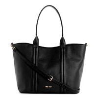 Kyndall Trap Tote W/Pouch Black