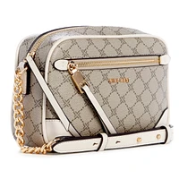 Brooklyn Crossbody Camera Beige Logo/Milk