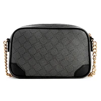 Brooklyn Crossbody Camera Onyx Logo