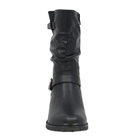 Queens02 Waterproof Wide Width Black