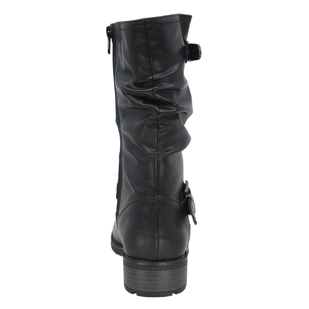 Queens02 Waterproof Wide Width Black