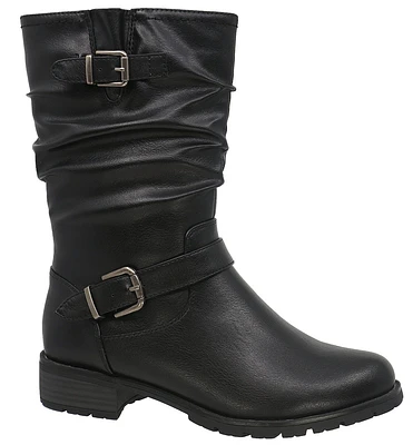 Queens02 Waterproof Wide Width Black