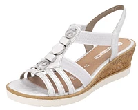 White Elastic Pull On