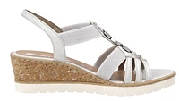 White Elastic Pull On