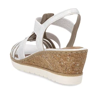 White Elastic Pull On