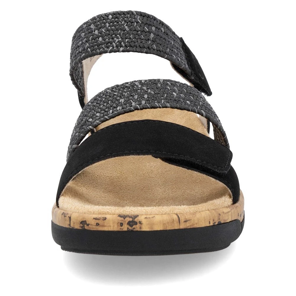 Black Cross Strap