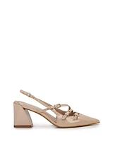 Serfina-summer Beige - Soft Patent Nude