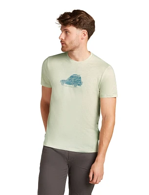 M Merino 150 Tech Lite SS Tee Cosy Camper Ashen