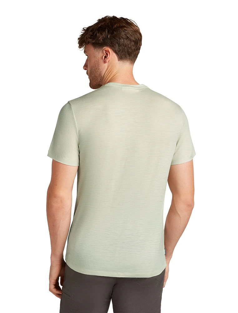 M Merino 150 Tech Lite SS Tee Cosy Camper Ashen
