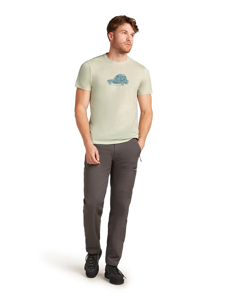M Merino 150 Tech Lite SS Tee Cosy Camper Ashen