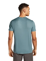 M Merino 150 Tech Lite SS Tee Polar Paddle Blue Ash