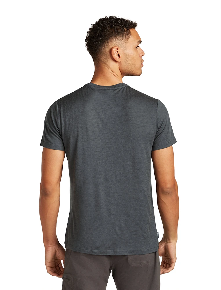 M Merino 150 Tech Lite SS Tee Sunset Camp Obsidian