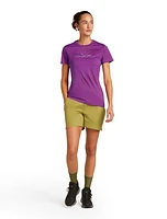 W Merino 150 Tech Lite SS Tee Sparkling Stars Passion