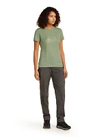 W Merino 150 Tech Lite SS Tee Van Camp Lichen