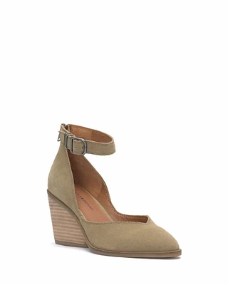 Stephi-olive Oil - Oiled Suede Green