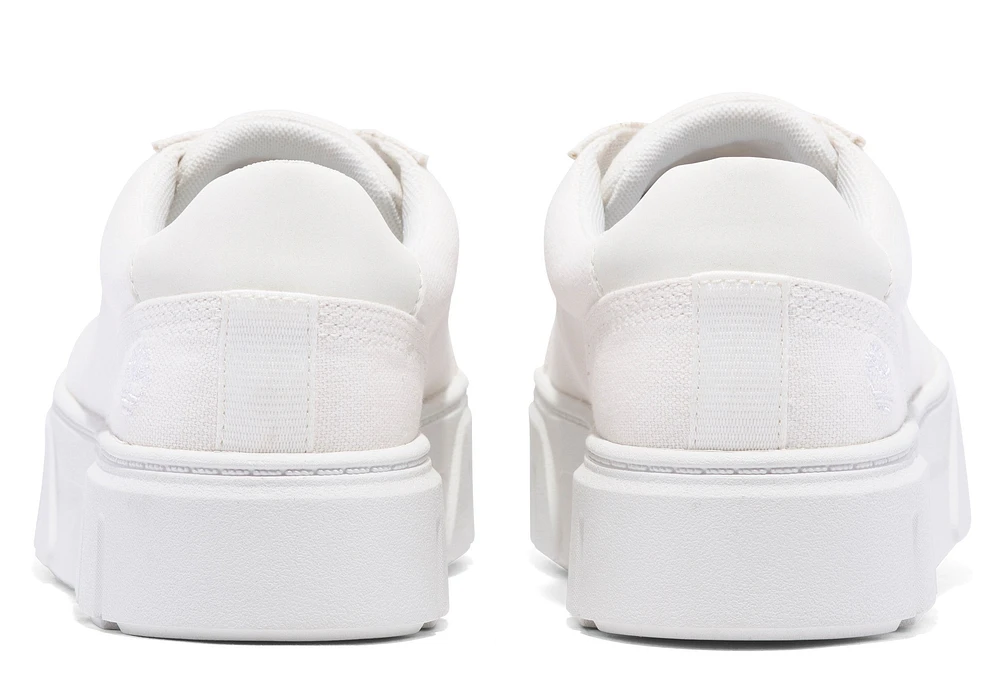 Laurel Court Low Lace Up White