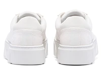 Laurel Court Low Lace Up White